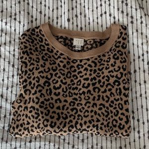 A New Day Leopard Print Sweater